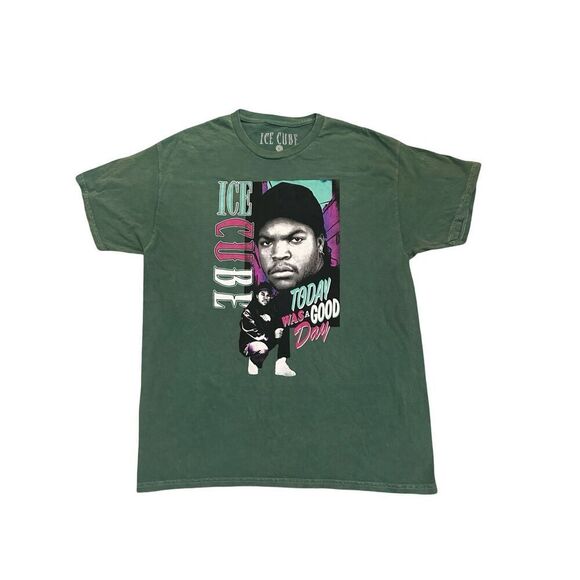 Ice Cube Today Was a Good Day Tee in Green Size Large - Picture 1 of 3